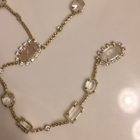 Liesl Y Necklace in Gold - Picture 5 of 6